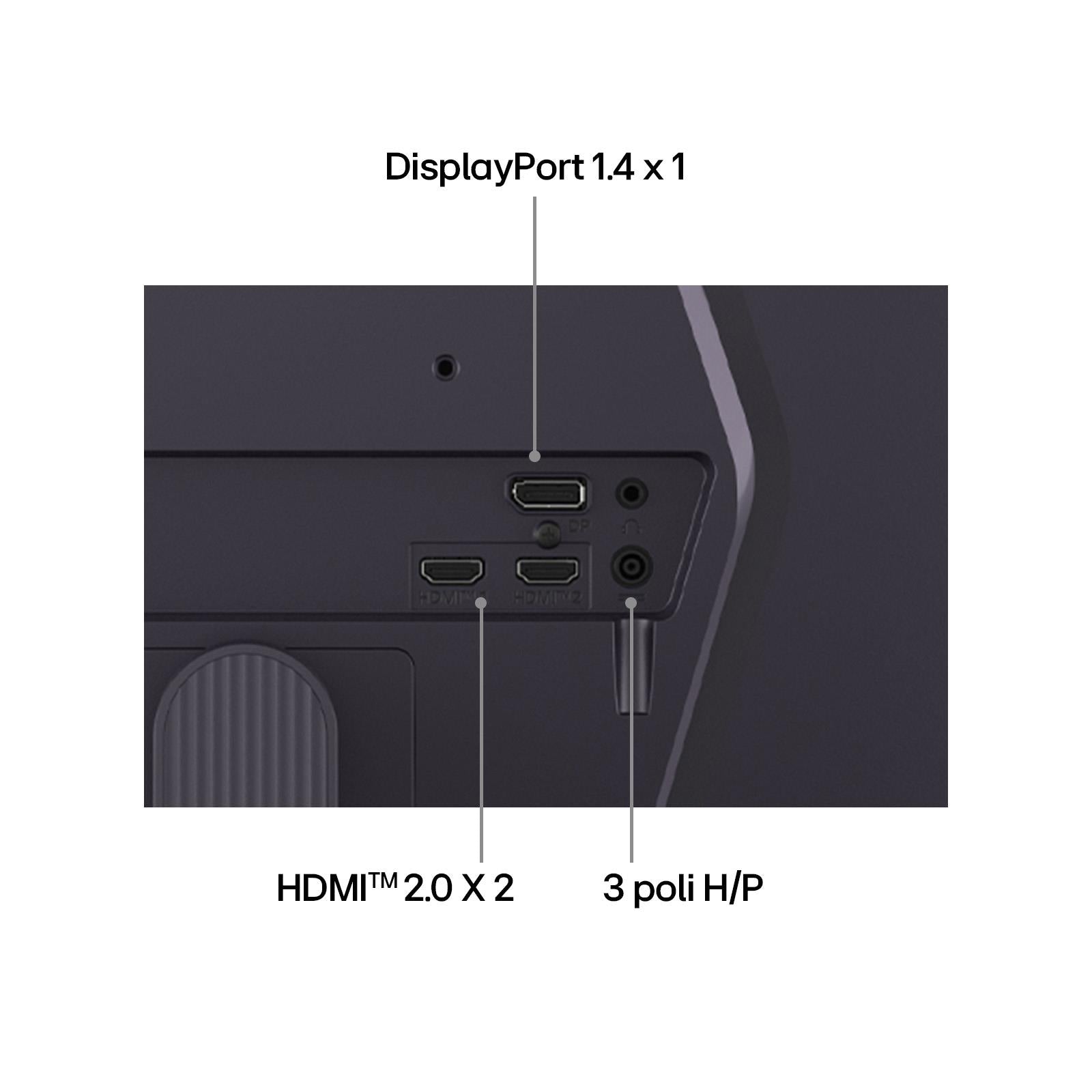 LCD Monitor LG 24.4 " 1920 x 1080 pixels Full HD Native aspect ratio 16:9 LCD Flat 25G523B-B