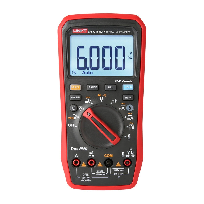 Uni-T True RMS UT17B MAX Digital Multimeter - Image 1