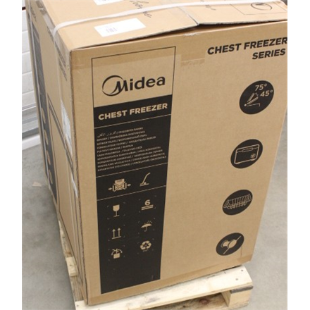 SALE OUT. Midea Freezer | MDRC207FEE01 | Energy efficiency class E | Chest | Free standing | Height 85 cm | Total net ca