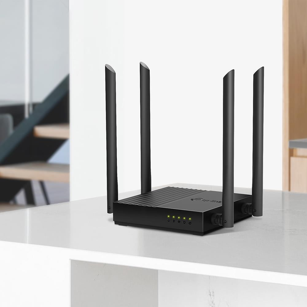Wireless Router TP-LINK Router 1200 Mbps 1 WAN 4x10/100/1000M ARCHERC64