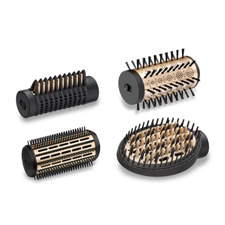 BABYLISS | Hair styling comb | AS970E | Ion conditioning | Number of heating levels 3 | 650 W | Black/Gold