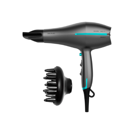 Cecotec Hair dryer | IoniCare 5300 Maxi Aura Black | 2200 W | Number of temperature settings 3 | Ionic function | Black/