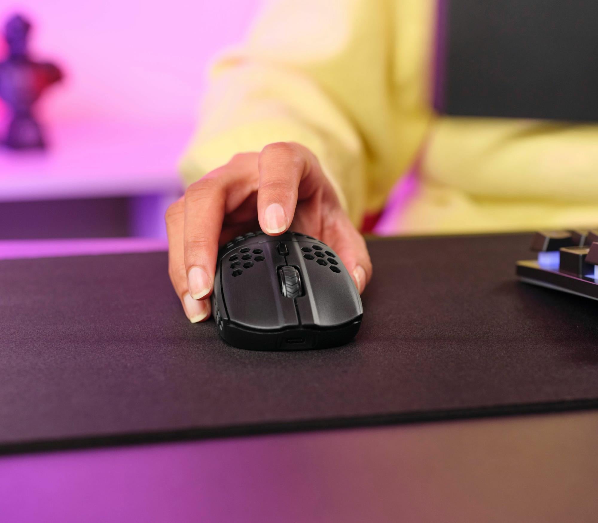 MOUSE USB OPTICAL WRL GXT929/HELOX LIGHTW BLK 25307 TRUST