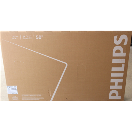 SALE OUT. Philips 50PUS7810/12 50" (126cm) QLED 4K TV | Philips 50PUS7810/12 | 50 | Smart TV | TITAN OS | UHD | Black | 