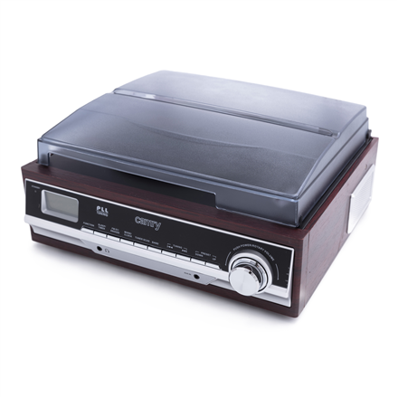 Camry | Turntable with radio | CR 1113 | AUX in | Brown