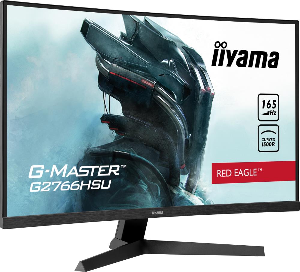 LCD Monitor IIYAMA G2766HSU-B1 27" Gaming/Curved Panel VA 1920x1080 16:9 165Hz Matte 1 ms Speakers G2766HSU-B1