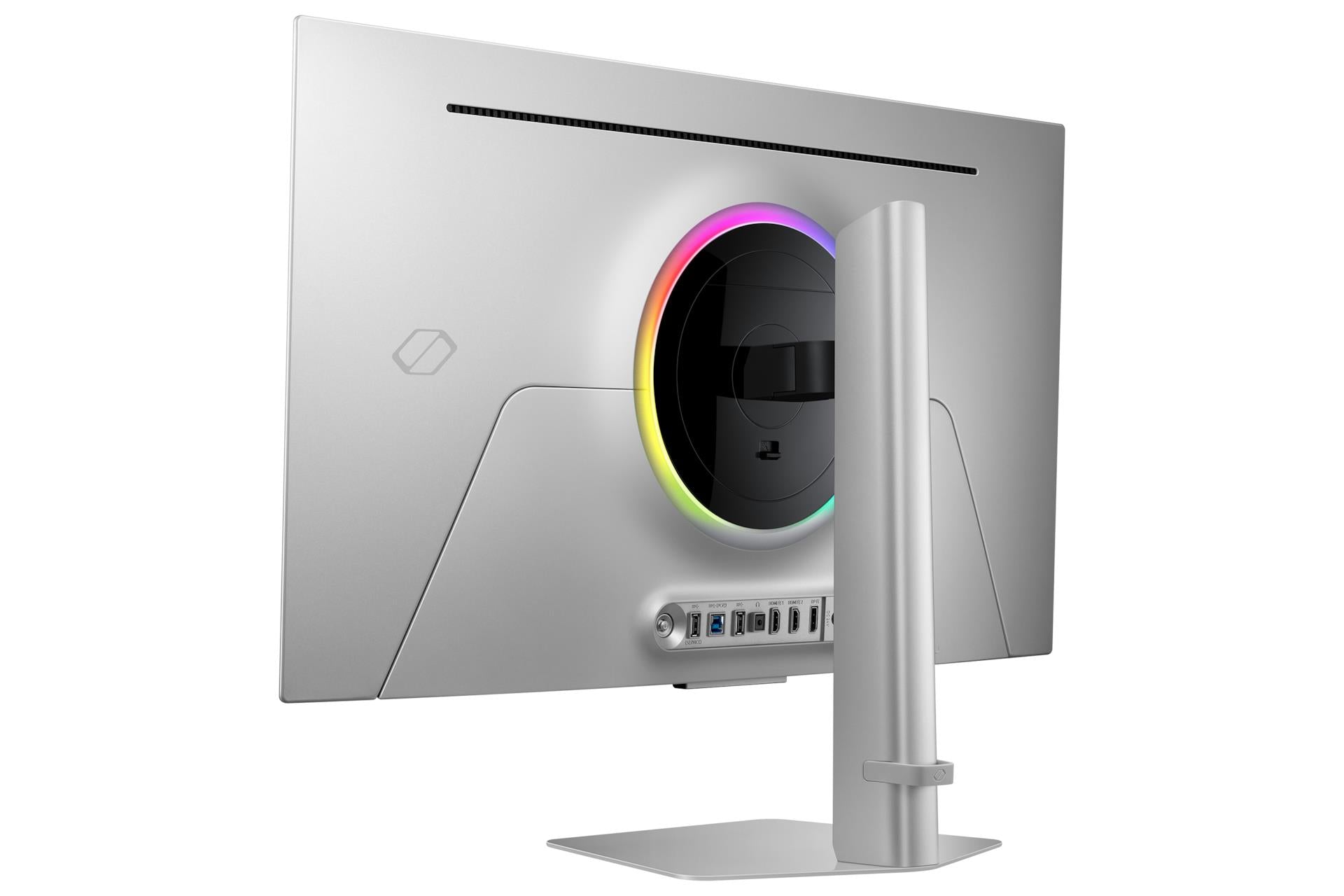 Monitor SAMSUNG S32FG810SU 32" Gaming/Smart/4K Swivel Pivot Height adjustable Tilt Panel OLED 3840x2160 16:9 240 0.03 ms Speakers Colour Silver LS32FG810SUXEN