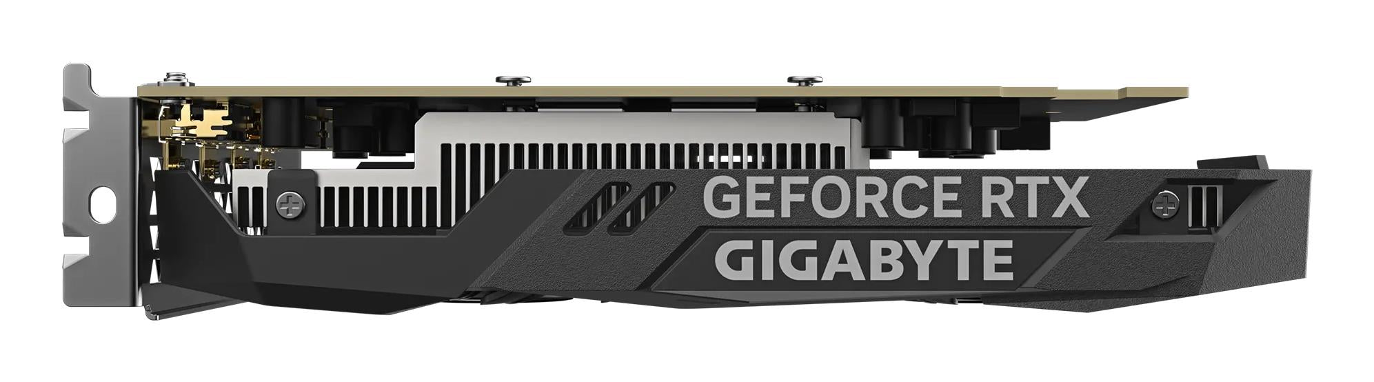 Graphics Card GIGABYTE NVIDIA GeForce RTX 3050 6 GB GDDR6 96 bit PCIE 4.0 16x Memory 14000 MHz GPU 1477 MHz 2xHDMI 2xDisplayPort GV-N3050WF2OCV2-6GD