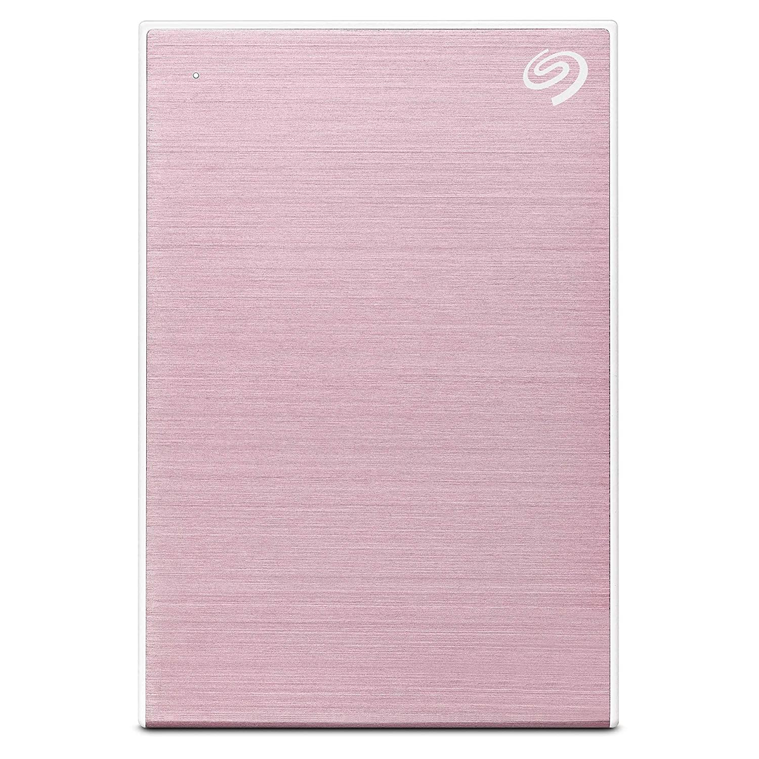 External HDD SEAGATE One Touch STKB2000405 2TB USB 3.0 Colour Rose Gold STKB2000405