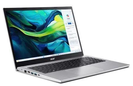 Notebook ACER Aspire Go 15 AG15-42P-R0QU CPU Ryzen 5 5625U 2300 MHz 15.6" 1920x1080 RAM 16GB SSD 512GB AMD Radeon Graphics Integrated ENG/RUS Windows 11 Home Pure Silver 1.78 kg NX.J7WEL.002