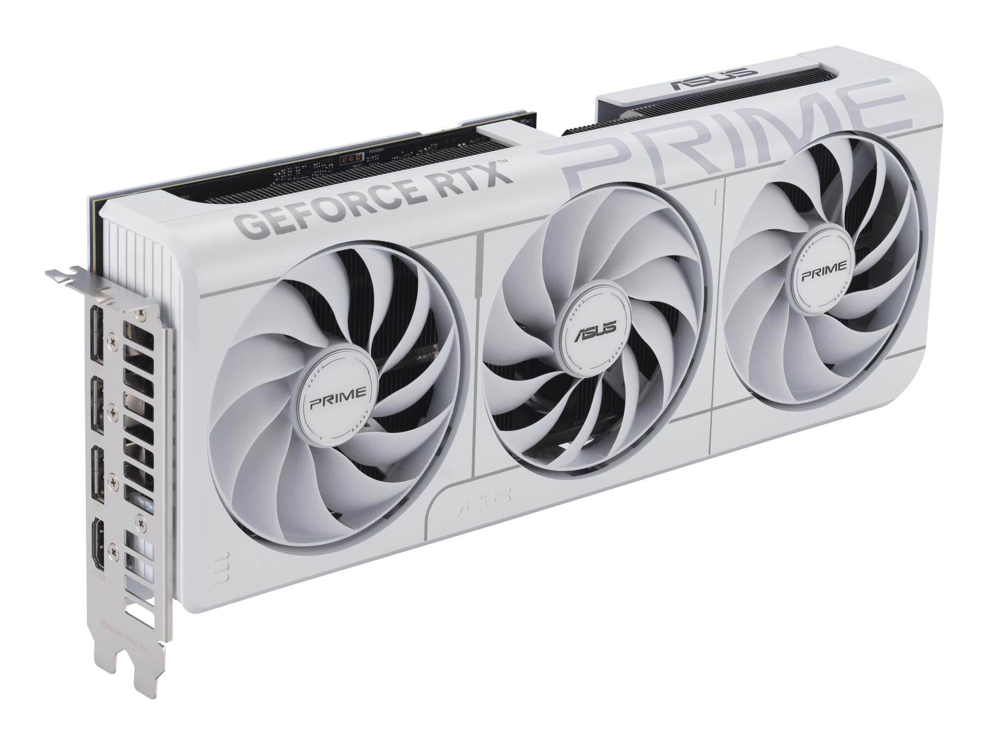 Graphics Card ASUS NVIDIA GeForce RTX 5070 12 GB GDDR7 192 bit Triple slot Fansink 1xHDMI 3xDisplayPort PRIME-RTX5070-O12G-WHITE