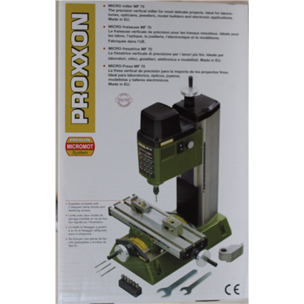 SALE OUT. PROXXON Metal Milling Machine MF 70 | SALE OUT. Proxxon Metal Milling Machine | MF 70 | 100 W | DAMAGED PACKAG