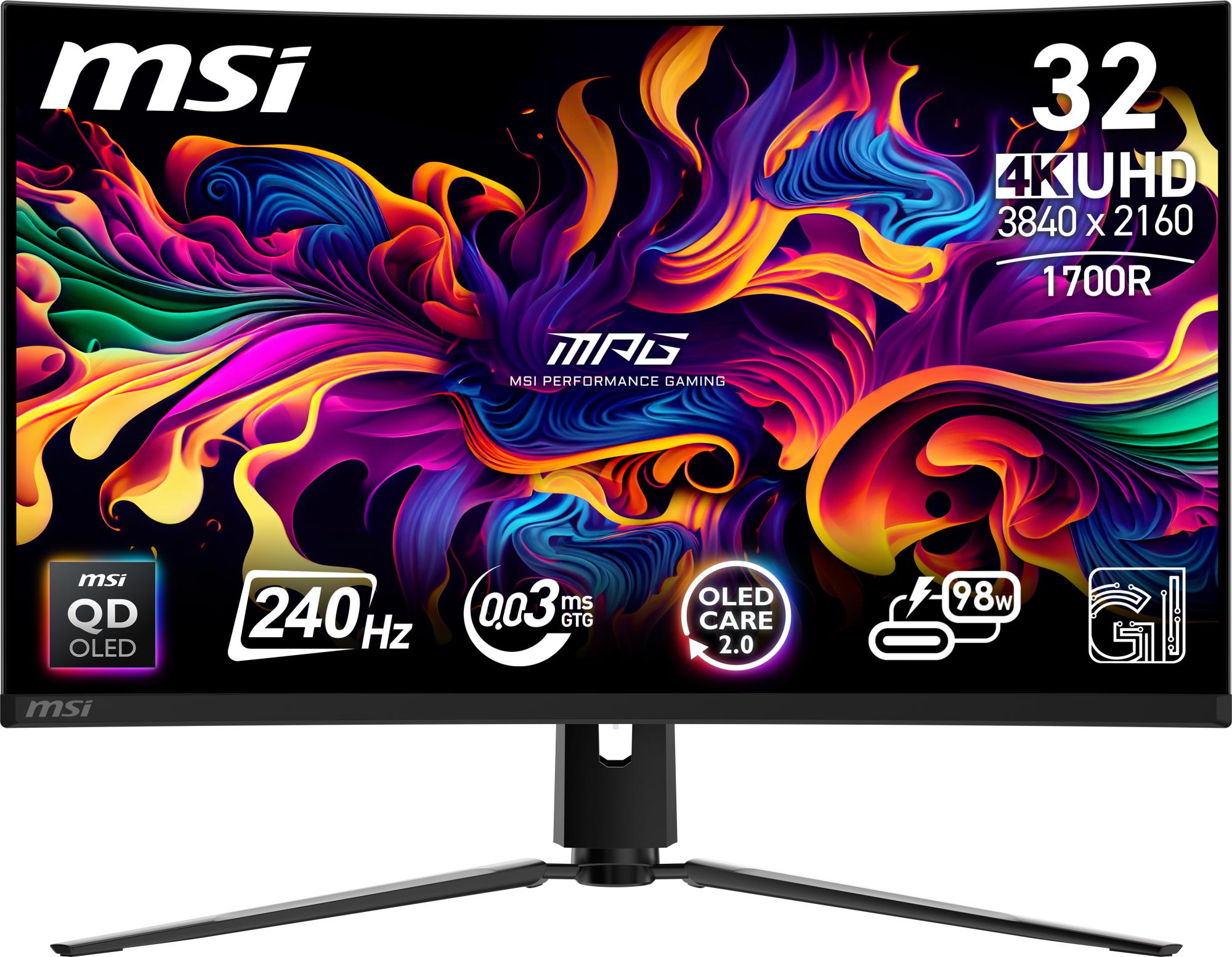 MSI MPG 321CURX QD-OLED Monitors