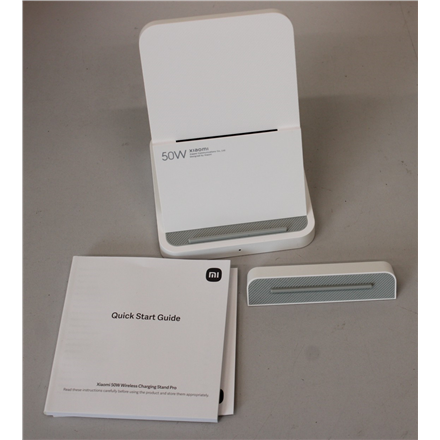 SALE OUT. Xiaomi 50W Wireless Charging Stand Pro | UNPACKED, MISSING INNER PACKAGING