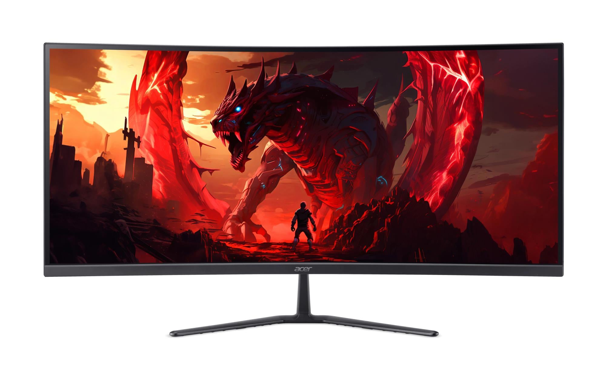 LCD Monitor ACER 34 " 3440 x 1440 pixels UltraWide Quad HD Native aspect ratio 21:9 LCD Curved UM.CE0EE.009