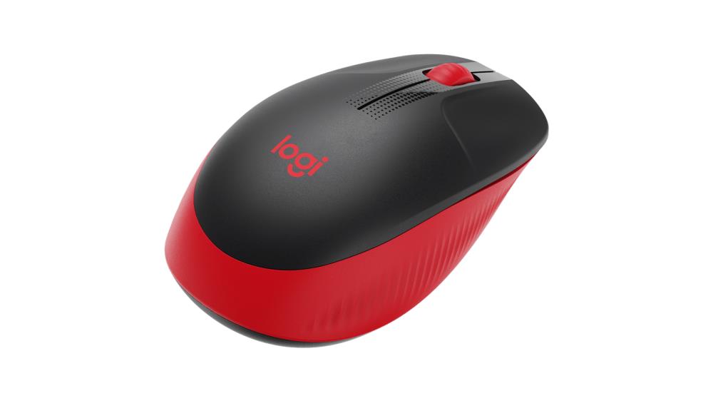 MOUSE USB OPTICAL WRL M190/RED 910-005908 LOGITECH