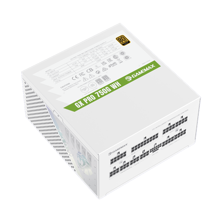 Gamemax PSU | GX PRO 750G WH | 750 W | Gold | Modular