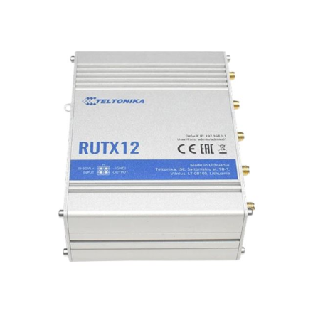 Teltonika RUTX122 Dual LTE Cat 6 Router (RUTX12200000)