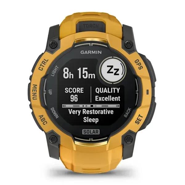 SMARTWATCH INSTINCT 3 SOLAR/SUNBURST 010-02935-02 GARMIN