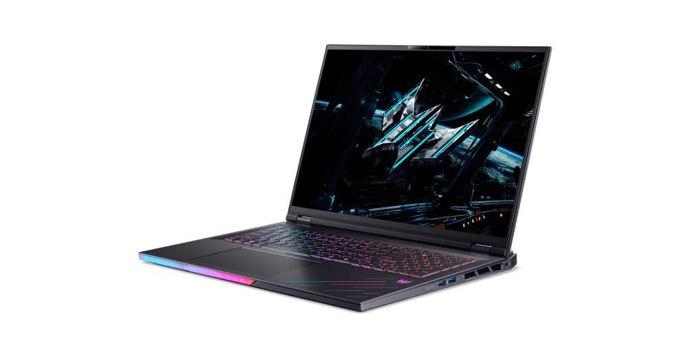 Notebook ACER Predator HELIOS 18 AI PH18-73-90S7 CPU Intel Core Ultra U9-275HX 2700 MHz 18" RAM 64GB SSD 2TB NVIDIA GeForce RTX 5090 24GB ENG Card Reader SD Windows 11 Home Black 3.5 kg NH.QVWEL.001