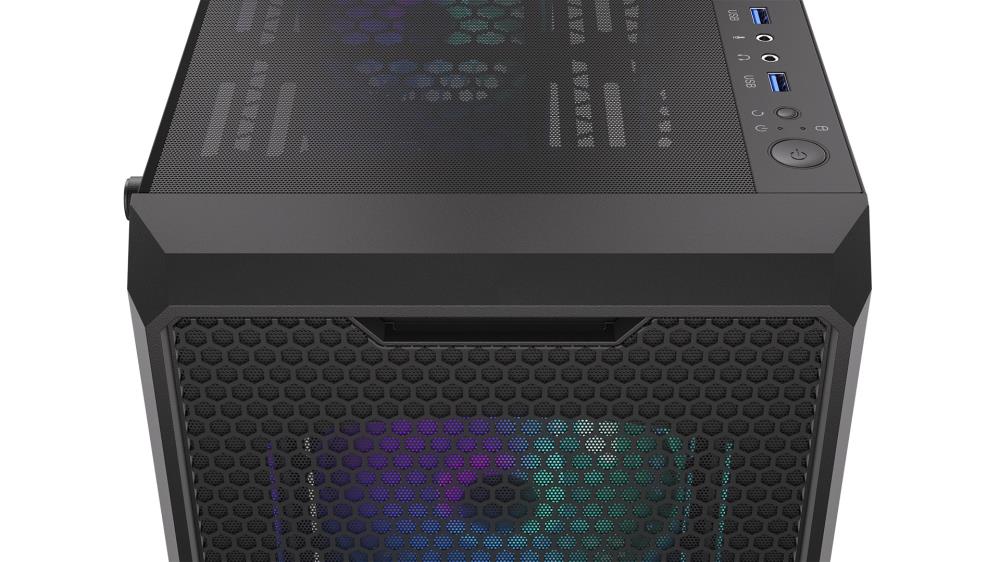 Case ENDORFY Regnum 400 ARGB MidiTower Case product features Transparent panel Not included ATX MicroATX MiniITX Colour Black EY2A009
