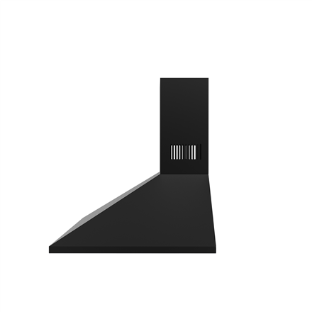CATA | Hood | OMEGA 600 BK | Wall mounted | Energy efficiency class C | Width 60 cm | 645 m³/h | Mechanical | LED | Blac
