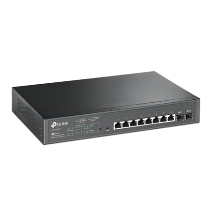 TP-LINK | JetStream 10-Port Gigabit Smart PoE Switch | TL-SG2210MP | Managed L2 | Rackmountable | SFP ports quantity 2 |
