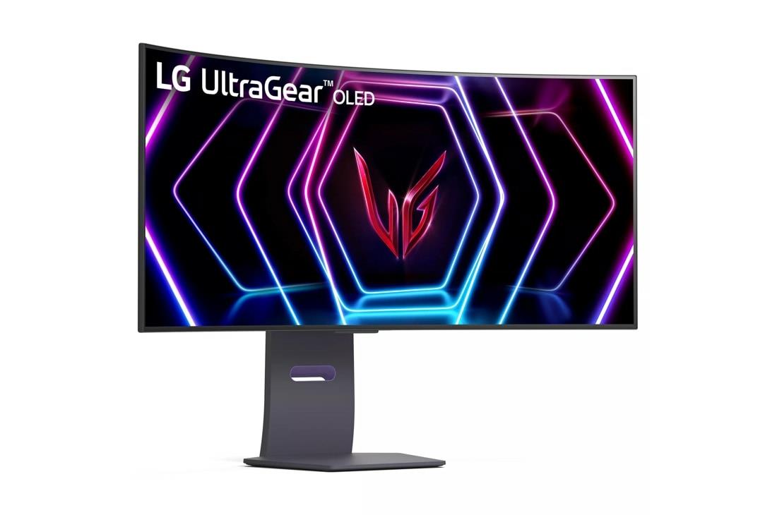 Monitor LG 39GS95QE-B 39" Gaming/Curved/21 : 9 Panel OLED 3440x1440 21:9 240Hz Matte 0.03 ms Swivel Height adjustable Tilt Colour Black 39GS95QE-B