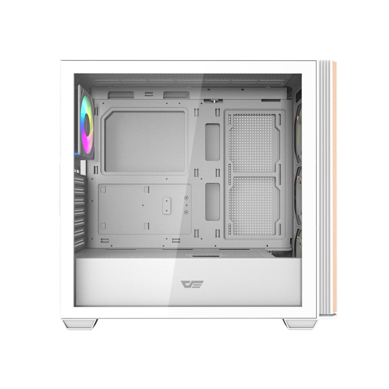 Darkflash DS900WS computer case (White) + 4 ARGB fans - Image 4