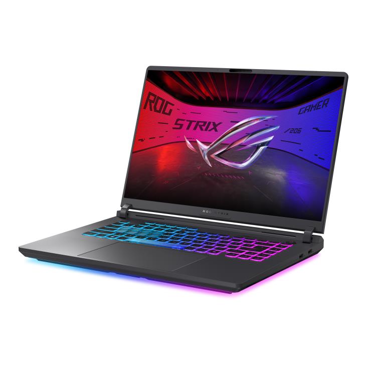 Notebook ASUS ROG Strix G16 (2025) G615LW-S5075W CPU Core Ultra U9-275HX 2700 MHz 16" 2560x1600 RAM 16GB DDR5 5600 MHz SSD 1TB NVIDIA GeForce RTX 5080 16GB ENG Windows 11 Home Eclipse Grey 2.65 kg 90NR0LG1-M002T0