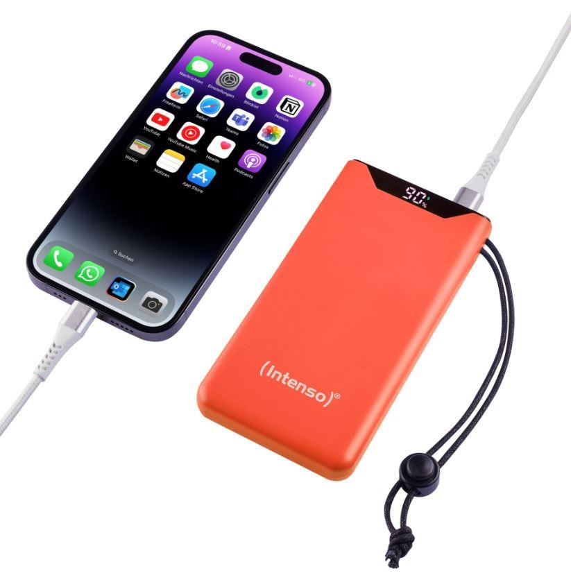 POWER BANK USB 10000MAH QC3.0/ORANGE F10000 7332038 INTENSO