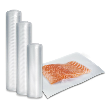 Caso | Foil set 2 for vacuuming + Sous Vide Cooking | 01236 | Dimensions (W x L) 30 x 40 cm, 20 x 600 cm, 28 x 600 cm, 3