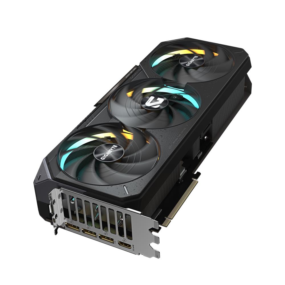 Graphics Card GIGABYTE NVIDIA GeForce RTX 5080 16 GB GDDR7 256 bit PCIE 5.0 16x GPU 2617 MHz Triple slot Fansink 1xHDMI 3xDisplayPort GV-N5080GAMINGOC-16GD