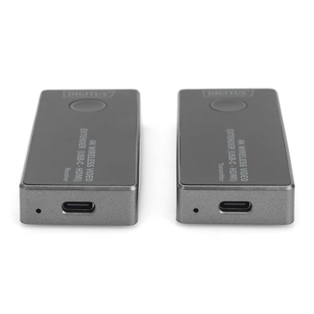 Digitus | 4K Wireless Video Extender, 30 m (USB-C - HDMI) | DS-55324 | Black/Silver