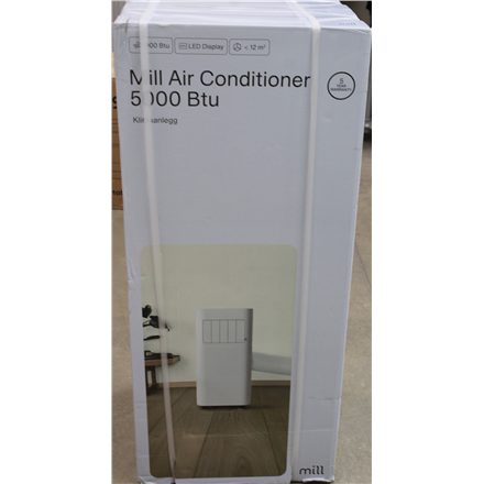 SALE OUT. | Mill MPAC5000 | Air Conditioner | Number of speeds 2 | White | DAMAGED PACKAGING, SCRATCHED PLASTIC PROTECTI