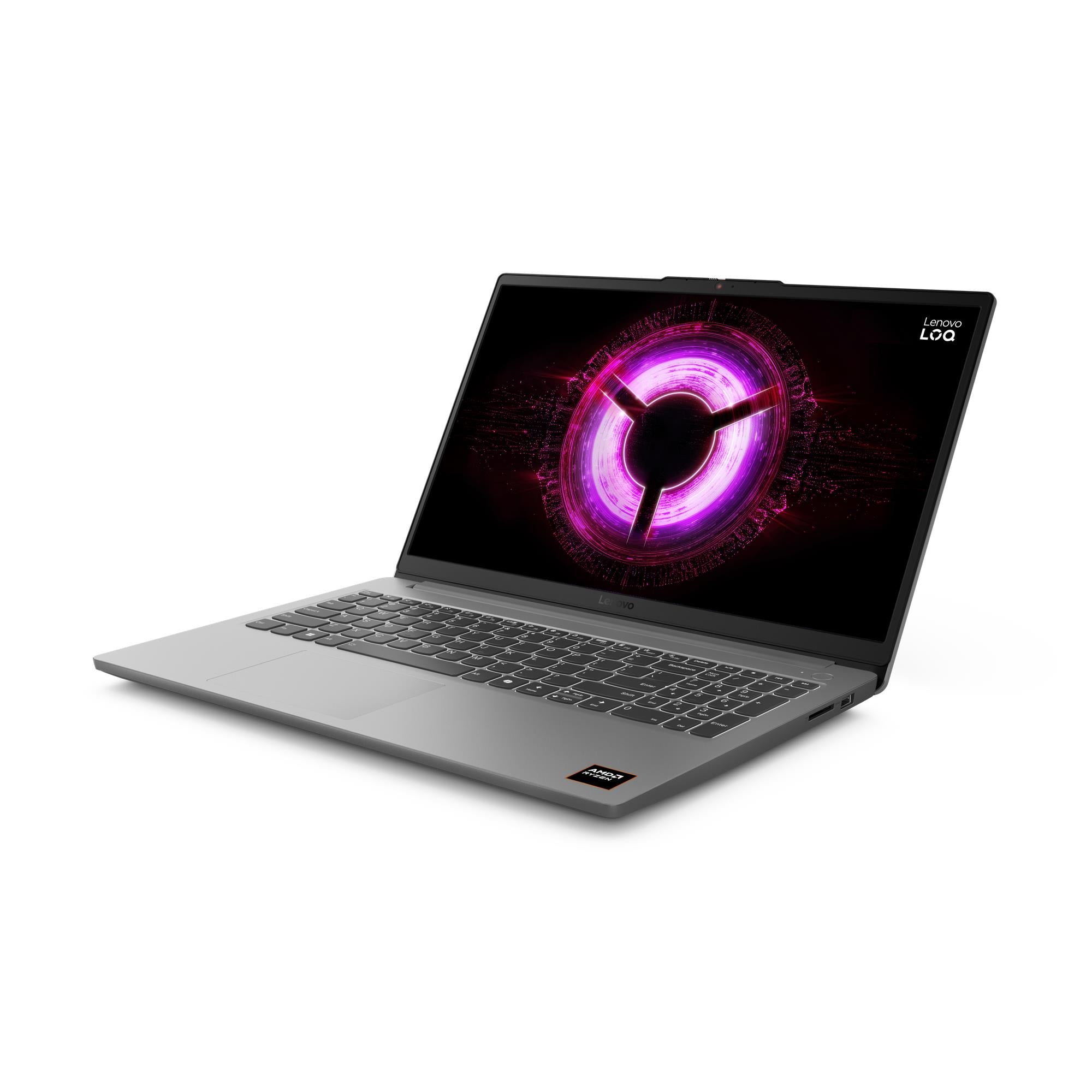 Notebook LENOVO LOQ LOQ 15ARP10E CPU AMD RyzenT 7 7735HS 3.2 GHz 15.6 " 1920 x 1080 pixels RAM 16 GB DDR5-SDRAM SSD 1000 GB Discrete graphics NVIDIA GeForce RTX 3050 6 GB On-board graphics Yes Numeric keypad Yes Keyboard language English Colour Grey
