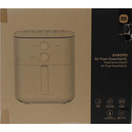 SALE OUT. Xiaomi Air Fryer Essential 6L EU | Xiaomi | Air Fryer EU | Essential | 1550 W | 6 L | White | DAMAGED PACKAGIN