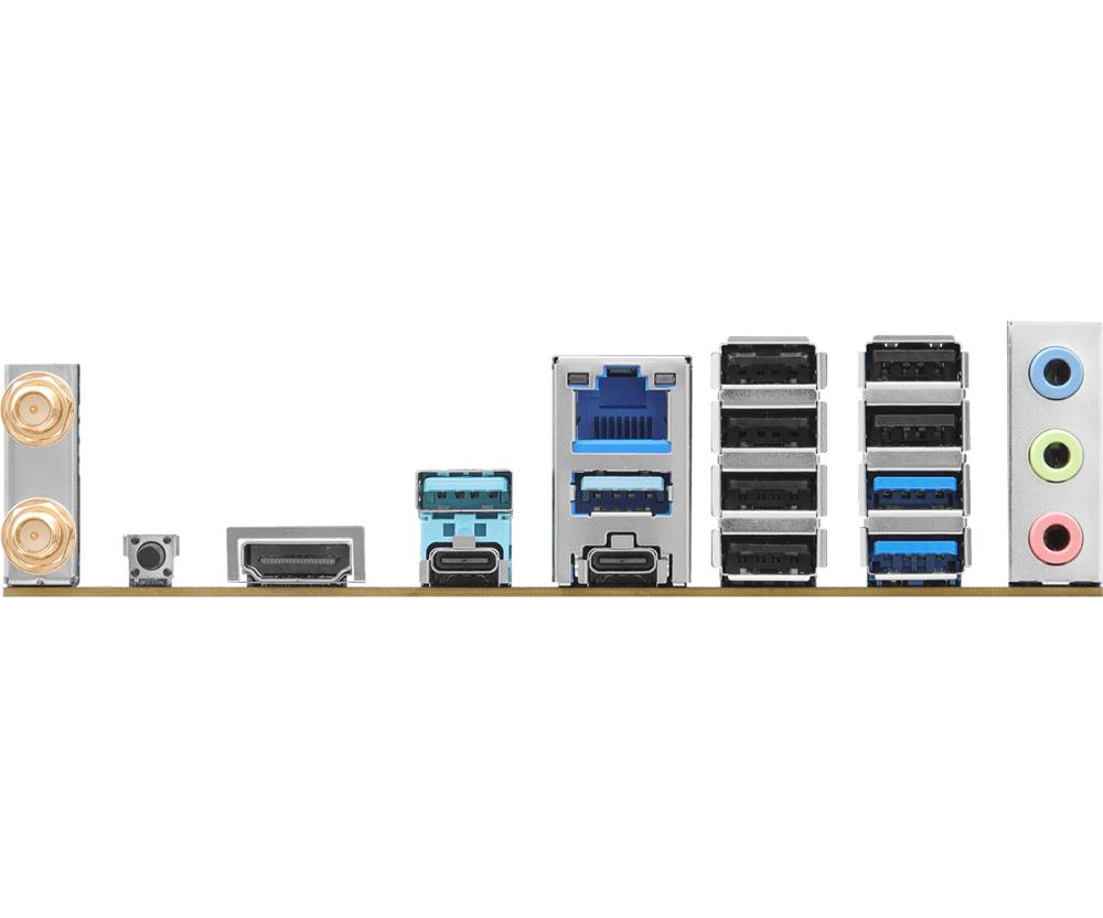 Mainboard ASROCK AMD B850 SAM5 ATX Memory DDR5 Memory slots 4 1xPCI-Express 4.0 16x 1xPCI-Express 5.0 16x 1xM.2 1xHDMI 1xAudio-In 1xAudio-Out 1xMicrophone 6xUSB 2.0 4xUSB 3.2 1xUSB-C 1xRJ45 B850PRO-AWIFI