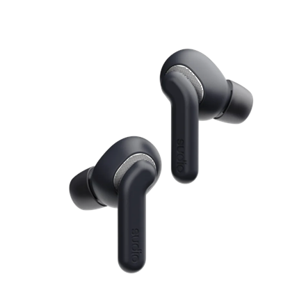 Sudio Earbuds | E4 Pro | Bluetooth | In-ear | Microphone | Midnight Black | Noise canceling | Noise reduction | Wireless