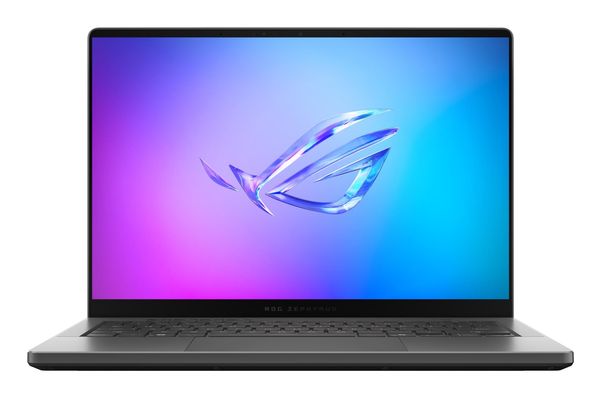 Notebook ASUS GA403UM-QS056W ROG Zephyrus CPU AMD RyzenT 9 270 4 GHz 14 " 2880 x 1800 pixels RAM 16 GB LPDDR5x-SDRAM SSD 1000 GB Discrete graphics NVIDIA GeForce RTX 5060 8 GB On-board graphics Yes OS installed Windows 11 Home Colour Grey Weight 1.5 kg