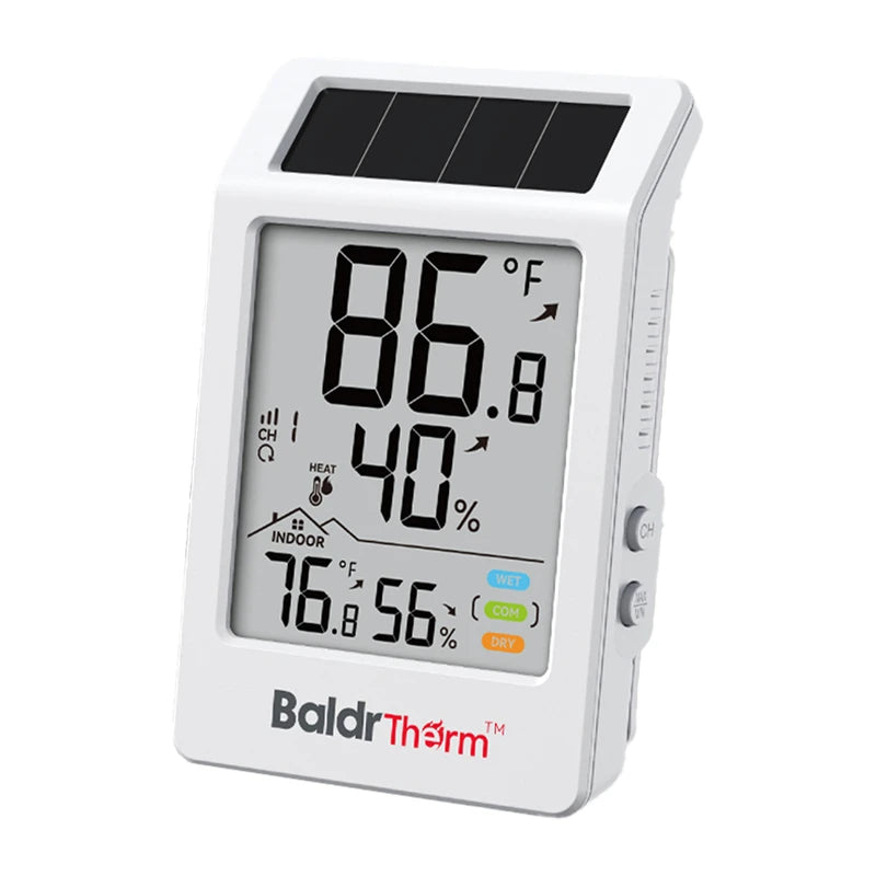 BALDRTHERM B0707 Solar-Powered Thermo-Hygrometer - Image 1