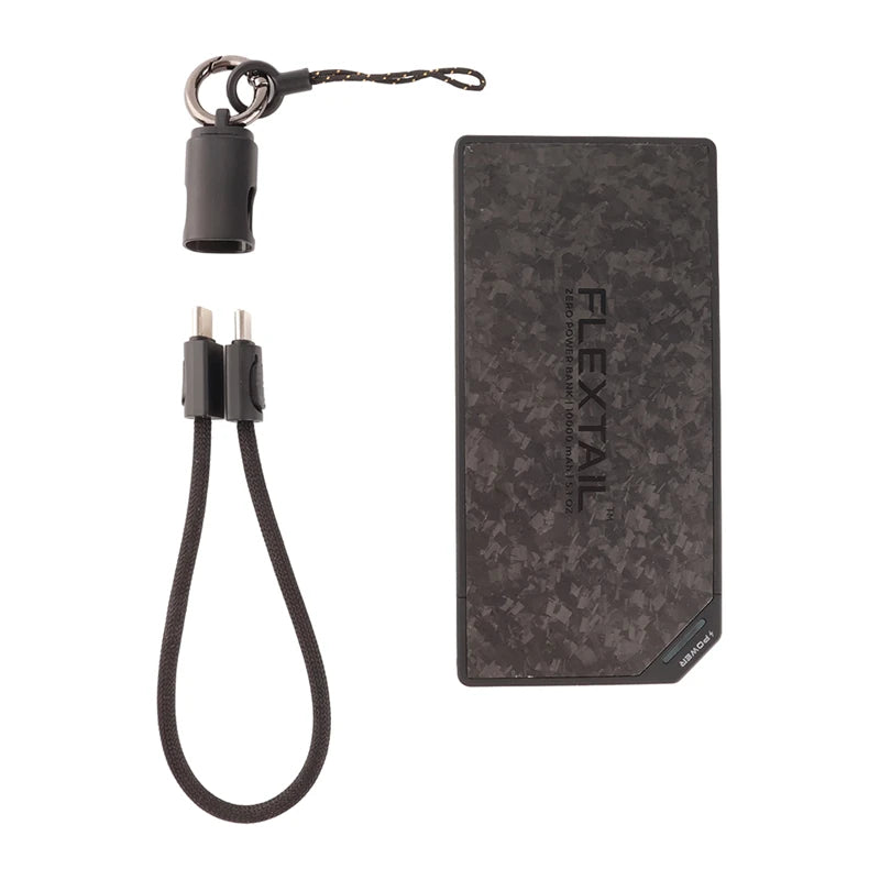 Flextail Zero Power 10,000 mAh Power Bank (Black) - Image 5