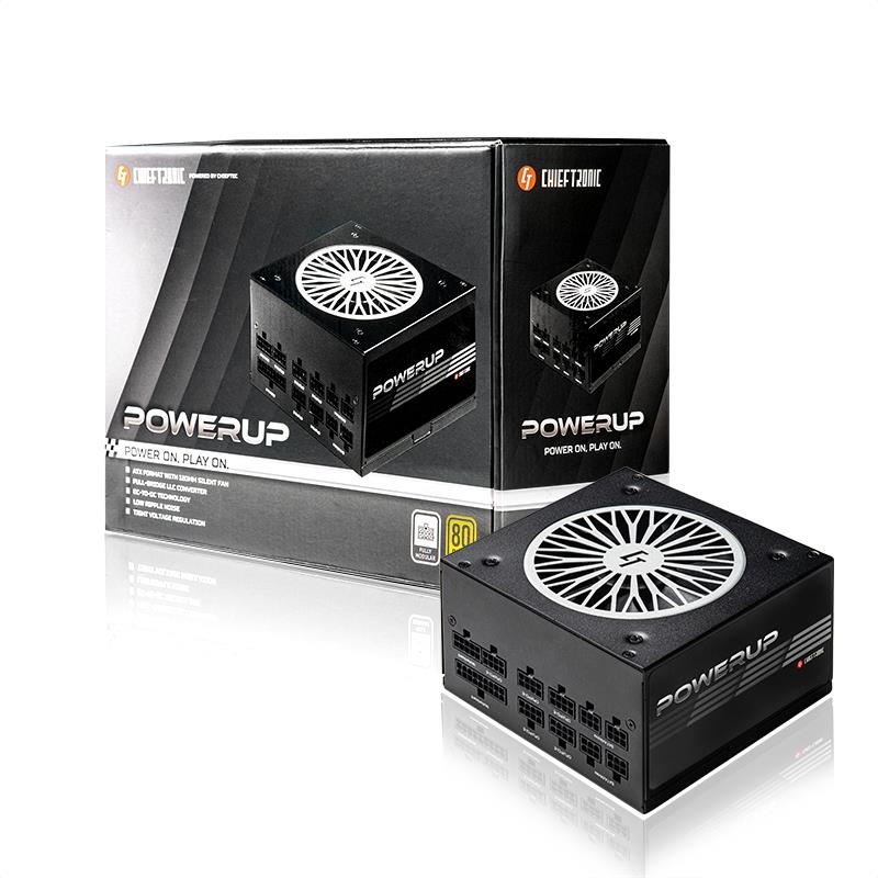 Power Supply CHIEFTEC 850 Watts Efficiency 80 PLUS GOLD PFC Active GPX-850FC