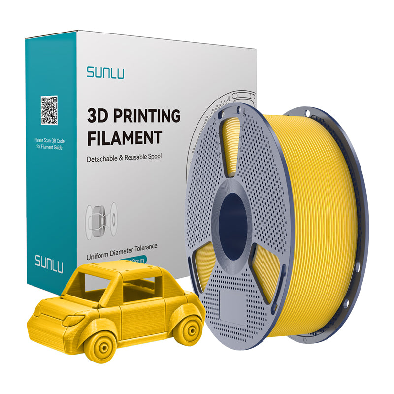 Sunlu PETG Filament (Bright Yellow) - Image 1