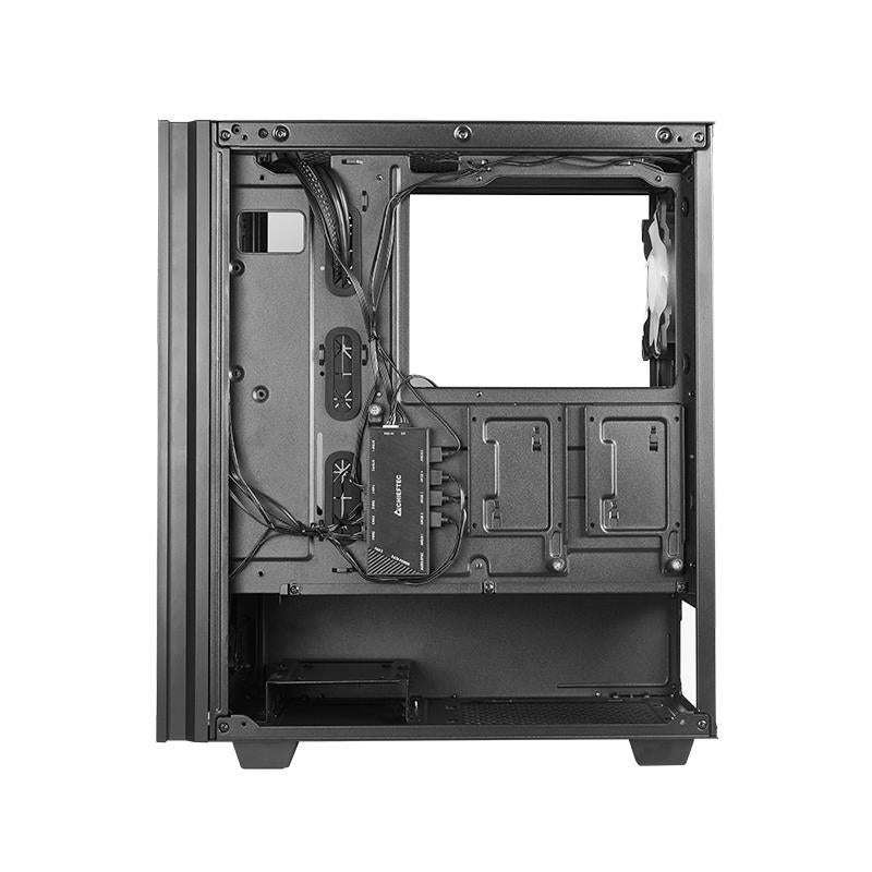 Case CHIEFTEC HUNTER 2 MidiTower Not included ATX MicroATX MiniITX Colour Black GS-02B-OP