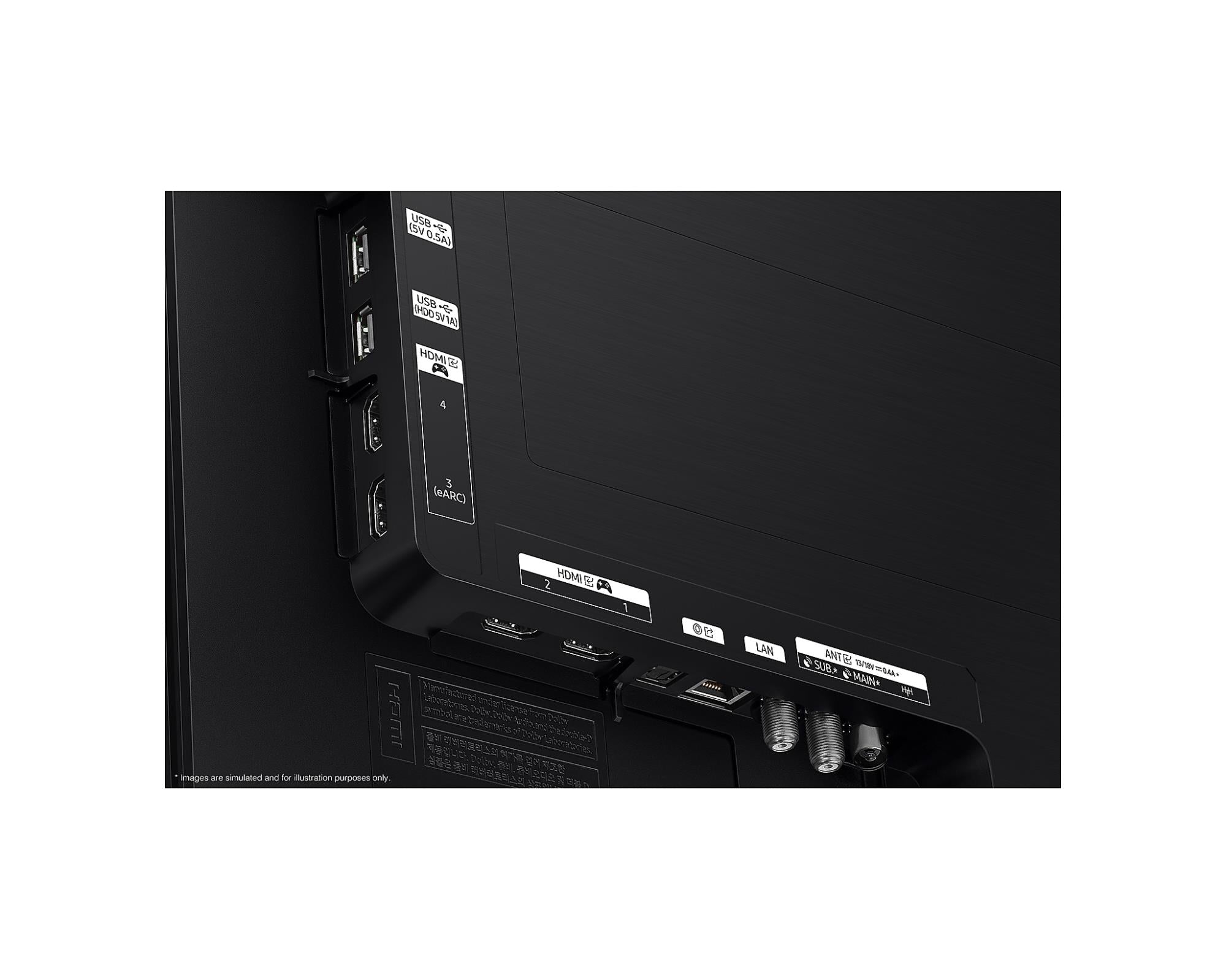 TV Set SAMSUNG 65" OLED/4K/Smart 3840x2160 Wireless LAN Bluetooth Tizen Black QE65S90FATXXH