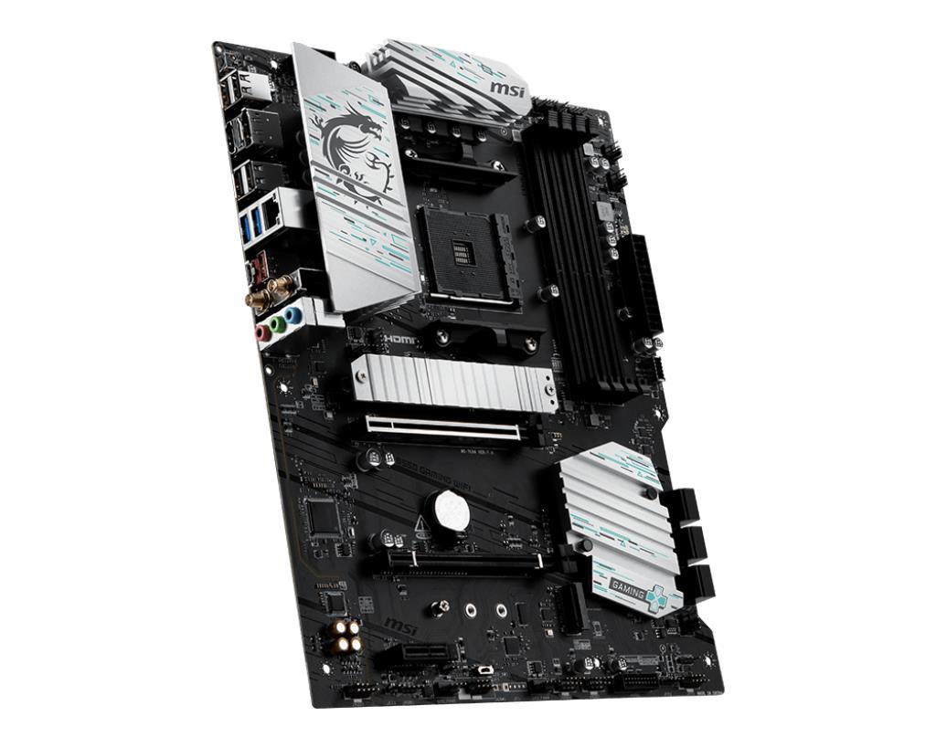 Mainboard MSI AMD B550 Socket AM4 ATX RAM DDR4-SDRAM 4xSlots Wi-Fi Yes Bluetooth Yes 2xNumber of M.2 (M) slots B550GAMINGWIFI