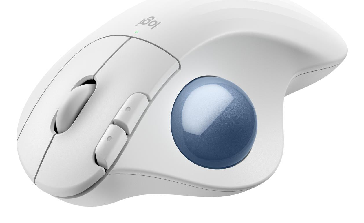 MOUSE USB TRACKBALL WRL ERGO/M575S WH 910-007030 LOGITECH