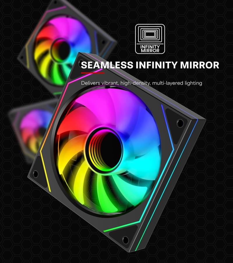 CASE FAN 120MM XPF120U.ARGB/12V XF076 XILENCE