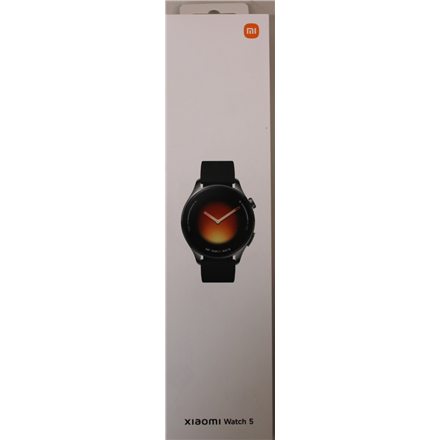 SALE OUT. Xiaomi Watch 5, Black | SALE OUT. Xiaomi Watch 5 | Smart watch | AMOLED | 1.54" | Waterproof | Black | UNPACKE
